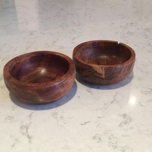 Wooden bowls